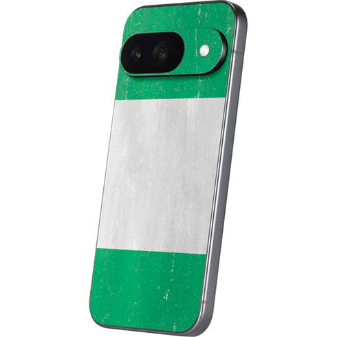 Nigeria Flag Distressed Google Pixel 9 Skin